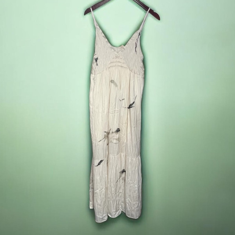 Light Cream Sleeveless Slip Dress Fairy Festival